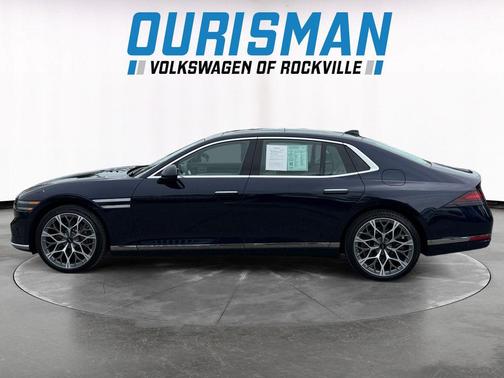 Capri Blue 2025 Genesis G90 3.5T e-SC AWD