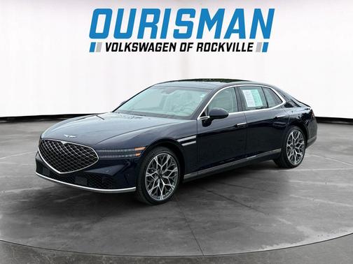 Capri Blue 2025 Genesis G90 3.5T e-SC AWD