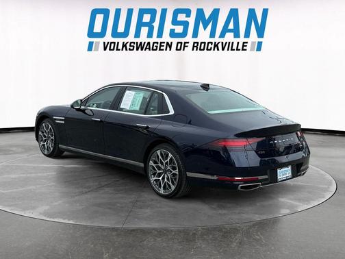 Capri Blue 2025 Genesis G90 3.5T e-SC AWD