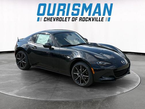 Jet Black Mica 2026 Mazda MX-5 Miata RF Grand Touring