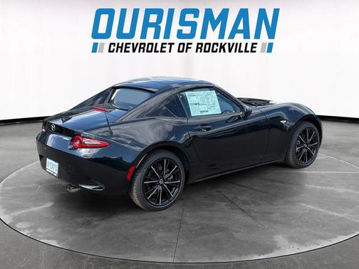 Jet Black Mica 2026 Mazda MX-5 Miata RF Grand Touring