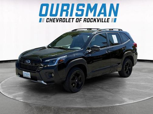 Crystal Black Silica 2023 Subaru Forester Wilderness