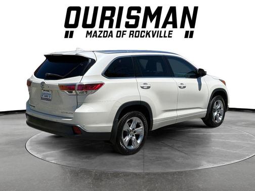 Blizzard Pearl 2015 Toyota Highlander Limited