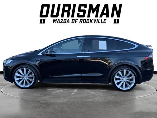 Black 2016 Tesla Model X 75D