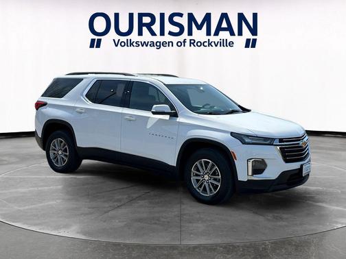 Summit White 2023 Chevrolet Traverse LT Leather