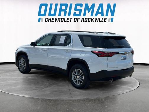 Summit White 2023 Chevrolet Traverse LT Leather