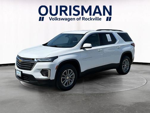 Summit White 2023 Chevrolet Traverse LT Leather