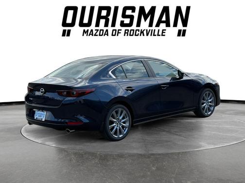 Deep Crystal Blue Mica 2026 Mazda Mazda3 FWD w/Preferred Package