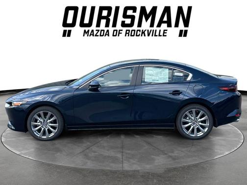 Deep Crystal Blue Mica 2026 Mazda Mazda3 FWD w/Preferred Package