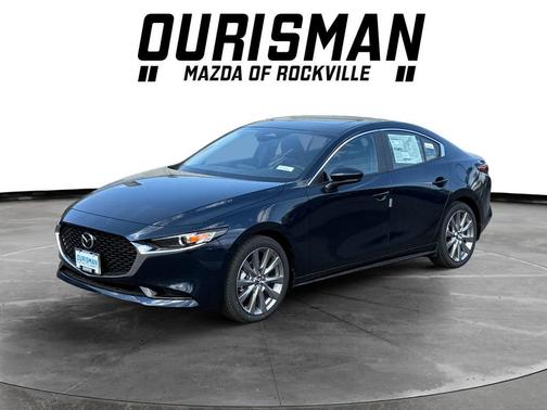 Deep Crystal Blue Mica 2026 Mazda Mazda3 FWD w/Preferred Package