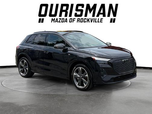 Black Metallic 2024 Audi Q4 e-tron Premium Plus 55 quattro