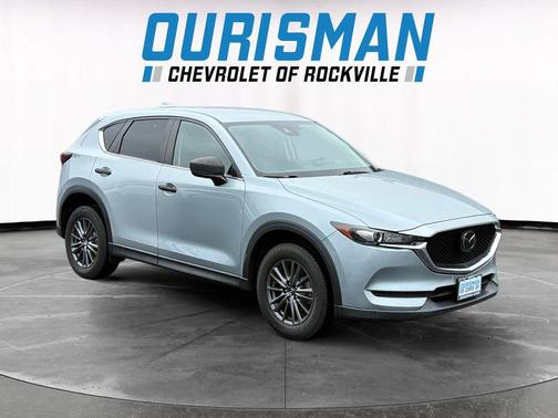 Sonic Silver Metallic 2021 Mazda CX-5 Touring