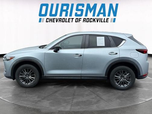 Sonic Silver Metallic 2021 Mazda CX-5 Touring