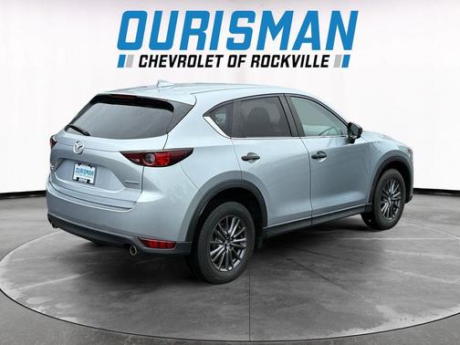 Sonic Silver Metallic 2021 Mazda CX-5 Touring