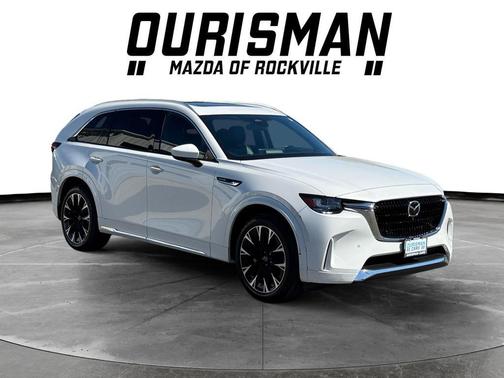 Rhodium White Premium 2024 Mazda CX-90 3.3 Turbo S Premium