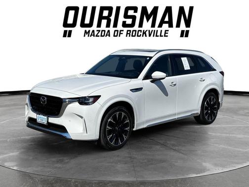 Rhodium White Premium 2024 Mazda CX-90 3.3 Turbo S Premium