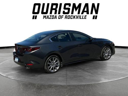 Machine Gray Metallic 2024 Mazda Mazda3 FWD w/Preferred Package