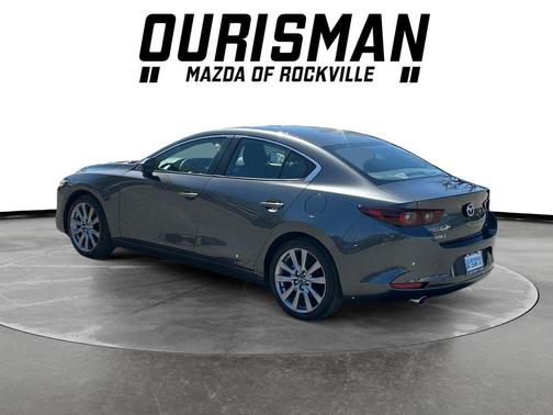 Machine Gray Metallic 2024 Mazda Mazda3 FWD w/Preferred Package