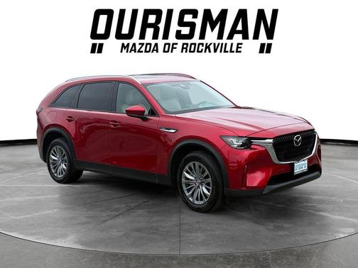 Soul Red Crystal Metallic 2024 Mazda CX-90 PHEV Preferred