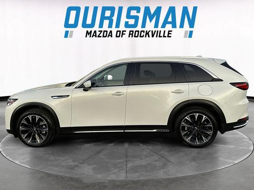 Rhodium White Premium 2025 Mazda CX-90 PHEV Premium Plus