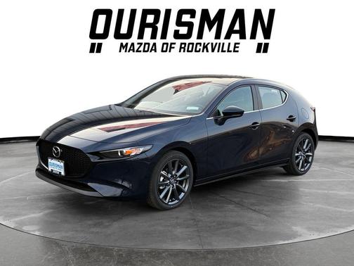 Deep Crystal Blue Mica 2026 Mazda Mazda3 FWD w/Preferred Package