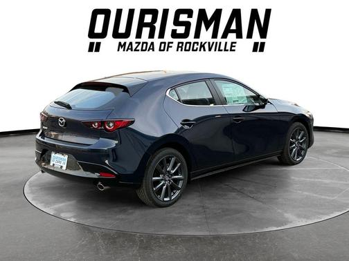 Deep Crystal Blue Mica 2026 Mazda Mazda3 FWD w/Preferred Package