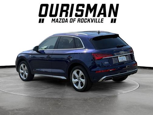 Blue Metallic 2023 Audi Q5 45 S line Premium Plus