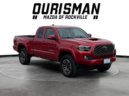 Barcelona Red Metallic 2020 Toyota Tacoma TRD Sport