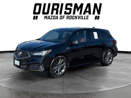 Majestic Black Pearl 2019 Acura MDX 3.5L Technology & A-Spec Pkgs