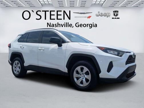 Super White 2020 Toyota RAV4 LE