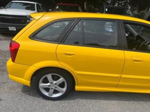 YELLOW 2003 Mazda Protege5 Sport Wagon