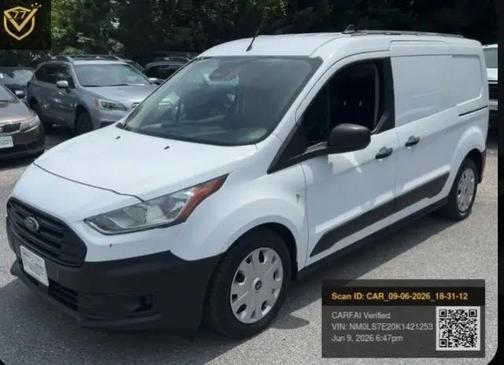 Frozen White 2019 Ford Transit Connect XL