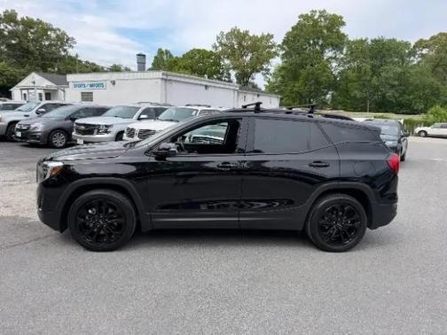 Blue Emerald Metallic 2019 GMC Terrain SLT