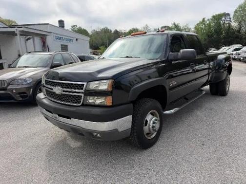 Black 2005 Chevrolet Silverado 3500 LT Crew Cab