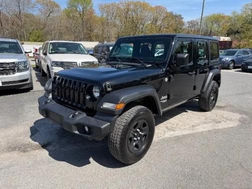 Black Clearcoat 2020 Jeep Wrangler Unlimited Sport