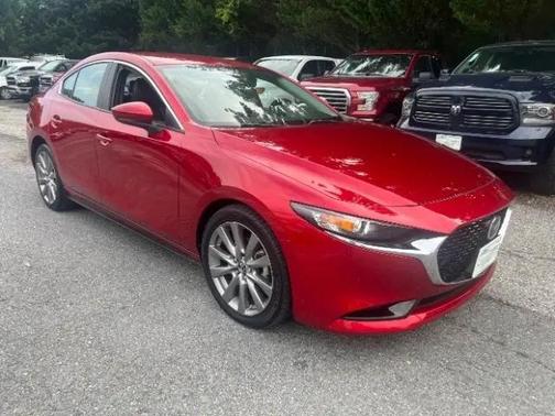 Soul Red Crystal Metallic 2019 Mazda Mazda3 FWD w/Preferred Package