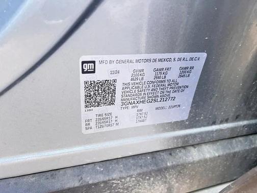 2025 Chevrolet Equinox 1LT