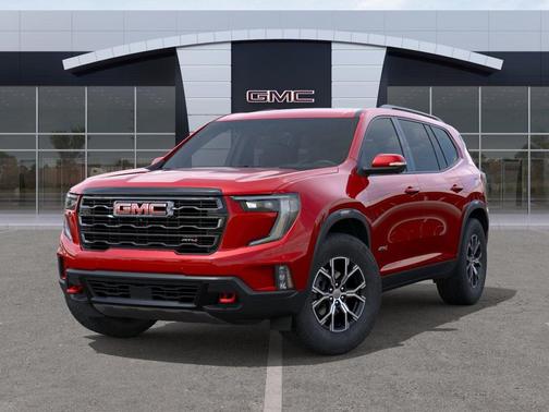 Volcanic Red Tintcoat 2026 GMC Acadia AT4 AWD