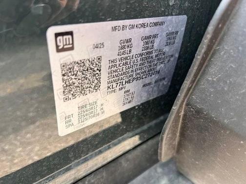 Cypress Gray 2025 Chevrolet Trax LT