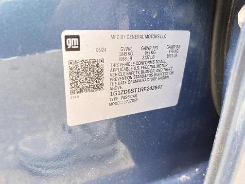 2024 Chevrolet Malibu FWD 1LT