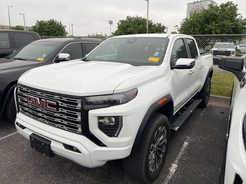 Summit White 2023 GMC Canyon Denali