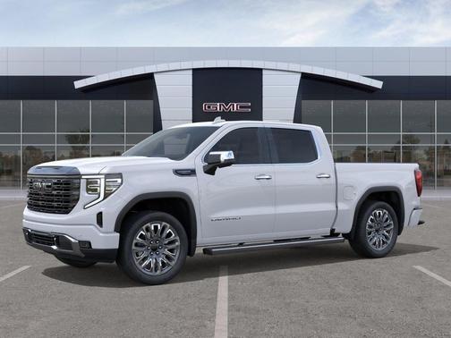 Glacier White Tricoat 2026 GMC Sierra 1500 Denali Ultimate