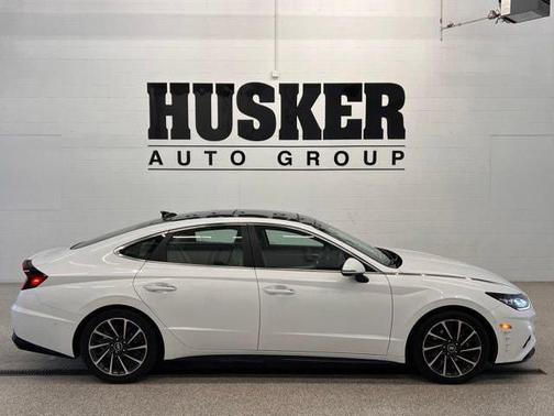 Serenity White 2023 Hyundai SONATA Limited