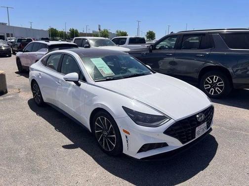 Serenity White 2023 Hyundai SONATA Limited