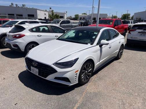 Serenity White 2023 Hyundai SONATA Limited