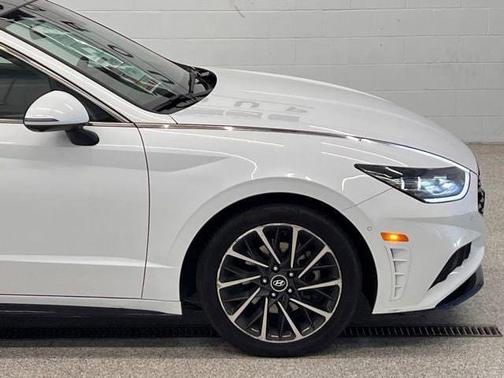 Serenity White 2023 Hyundai SONATA Limited
