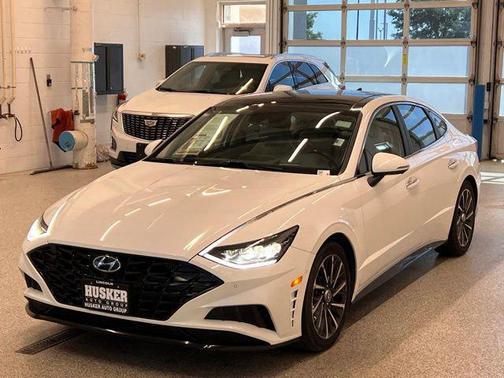 Serenity White 2023 Hyundai SONATA Limited