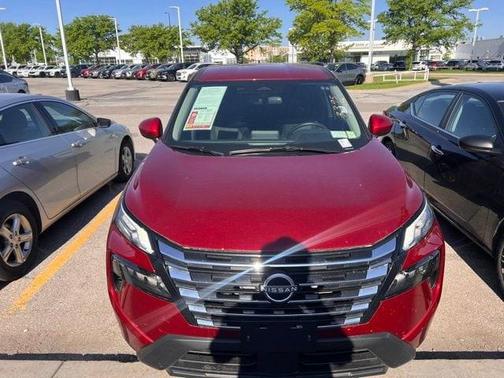 Scarlet Ember Tintcoat 2025 Nissan Rogue SV