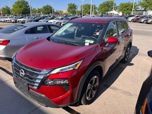 Scarlet Ember Tintcoat 2025 Nissan Rogue SV