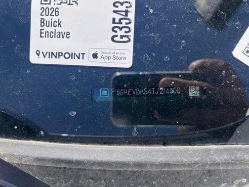 Summit White 2026 Buick Enclave Sport Touring